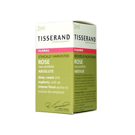 Tisserand Rose Absolute Pure Essential Oil 2ml – to support everyday health and wellbeing