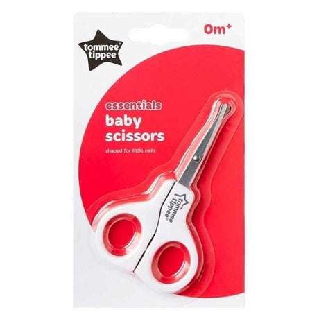 Tommee Tippee Essentials Baby Scissors – a gentle, skin-safe essential for baby care