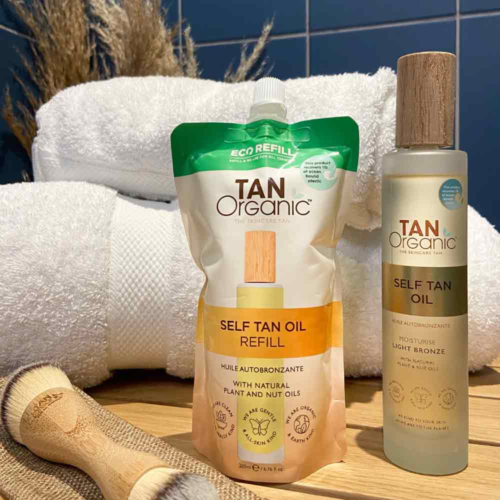 TanOrganic Self Tan Oil Refill Pouch 200ml
