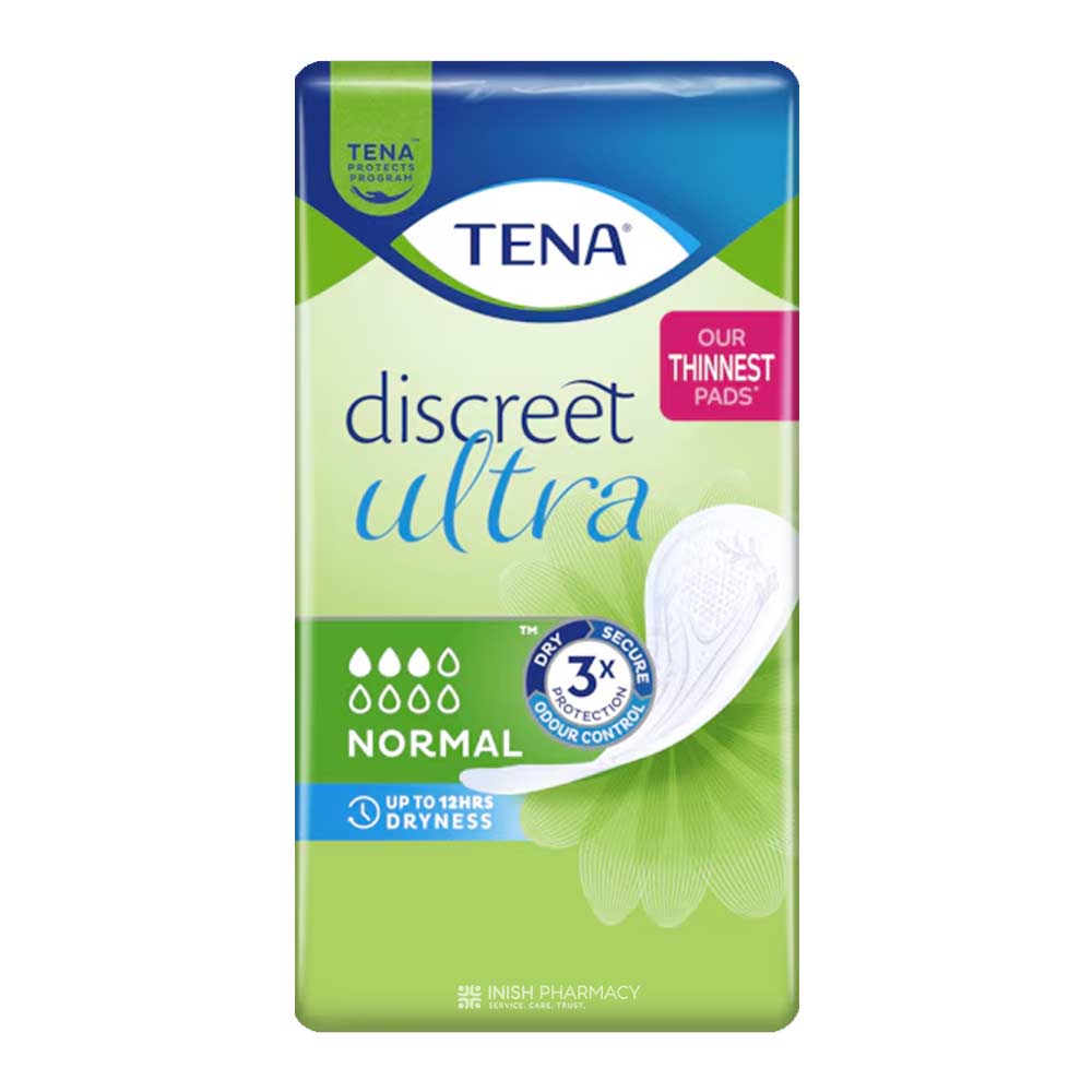 Tena Discreet Ultra Normal Pads 16 Pack