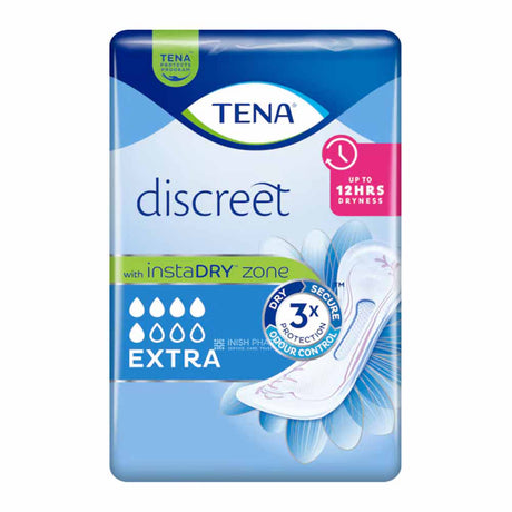 Tena Lady Extra – provides discreet, secure incontinence protection