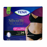 Tena Lady Silhouette Noir Pants Medium 10 pack – provides discreet, secure incontinence protection