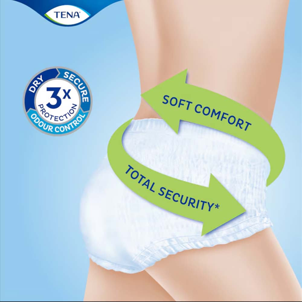 Tena Pants Plus Extra Large 12 Pack