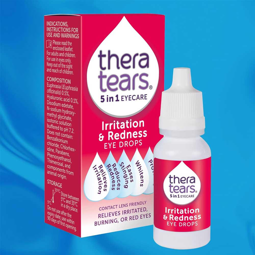 Thera Tears Irritation & Redness Eye Drops 10ml
