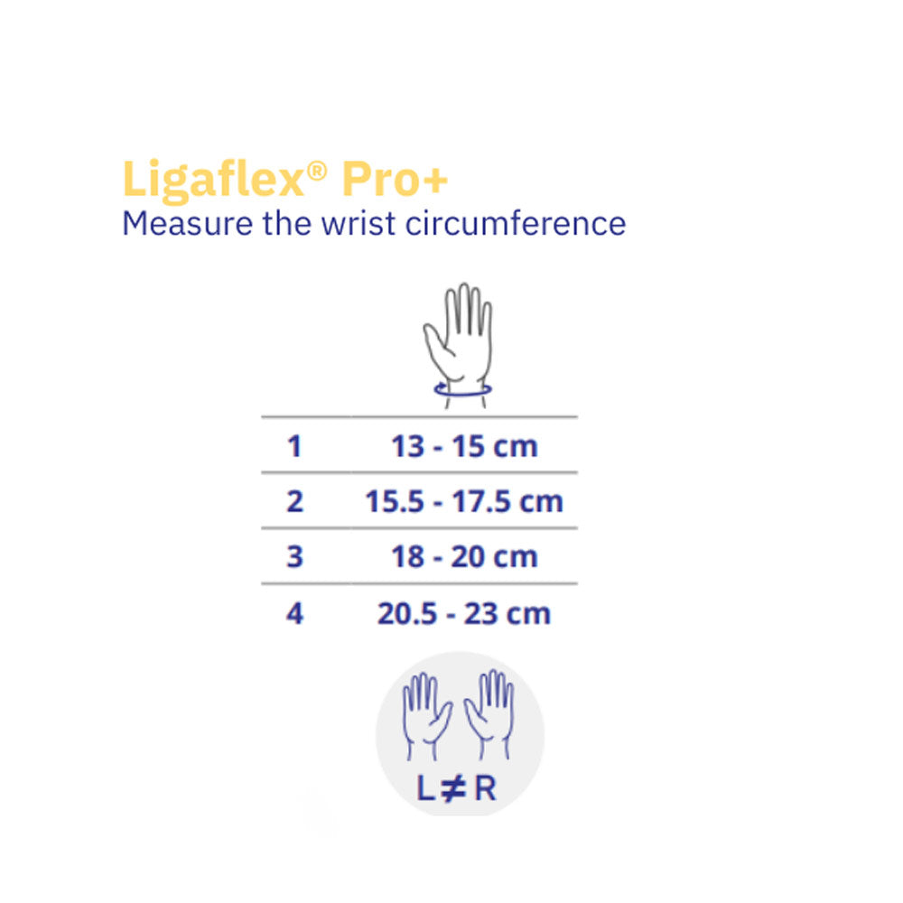 Thuasne Ligaflex Pro Plus Wrist Brace Right Size 3