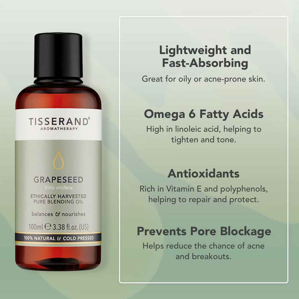 Tisserand Grapeseed Pure Blending Oil 100ml