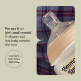 Tommee Tippee Natural Start Teats 0m+ Vari Flow 2 Pack