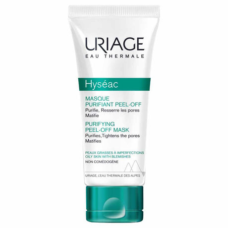 Uriage Hyseac Purifying Peel Off Mask 50ml – dermatologist-developed for healthy skin