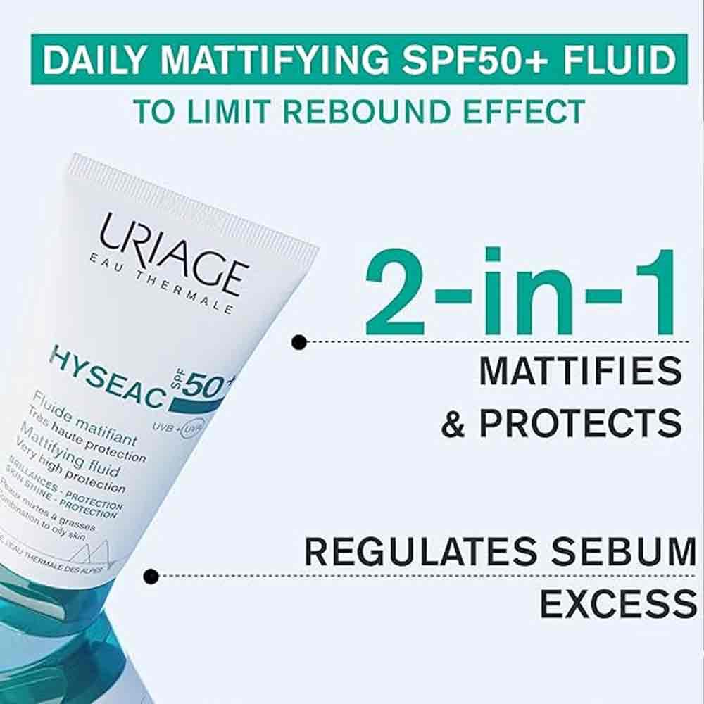Uriage Hyseac Fluid SPF50 50ml