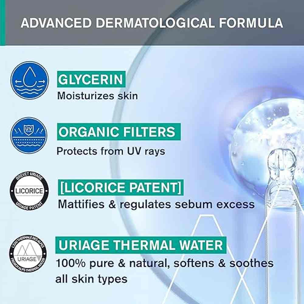 Uriage Hyseac Fluid SPF50 50ml