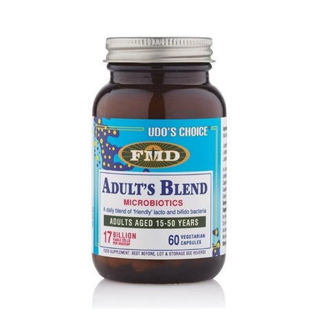Udos Choice Adult's Blend 60 Capsules – to support a healthy digestive system