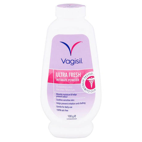 Vagisil Ultra Fresh Intimate Powder 100g – for gentle, everyday feminine health and hygiene