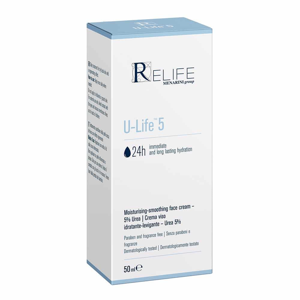 Relife U-Life 5 Moisturising-Smoothing Face Cream 50ml