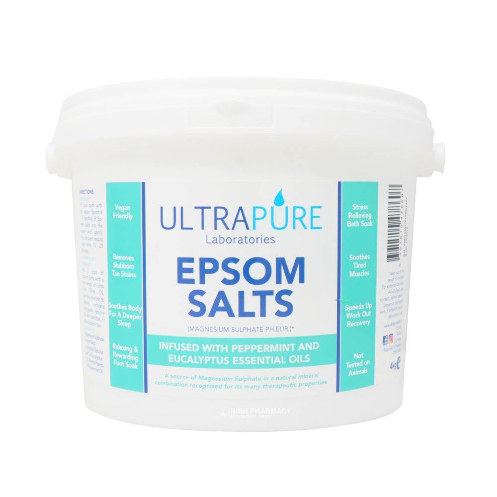 Ultrapure Epsom Salts Peppermint & Eucalyptus 4kg