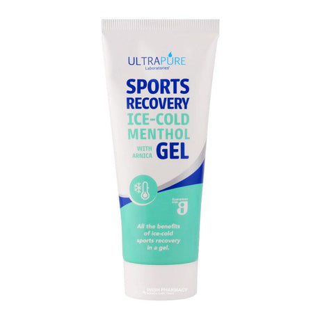Ultrapure Sports Recovery Ice-Cold Menthol Gel 100ml – soothes muscular aches and tension