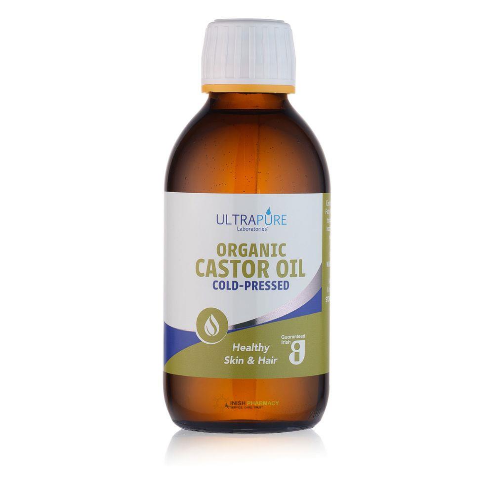 Ultrapure Cold Pressed Organic Castor Oil 200ml