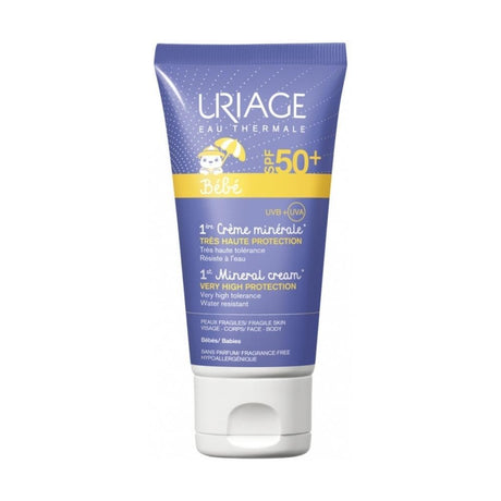 Uriage Baby Sun Mineral Cream SPF50 50ml – broad-spectrum SPF for daily sun protection