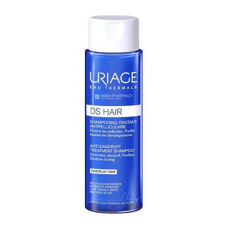 Uriage DS Hair Anti-Dandruff Treatment Shampoo 200ml – tackles dandruff to leave hair and scalp healthy