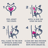 Veet Expert Bikini and Underm Wax Strips For Sensitive Skin 16 Pack