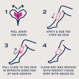 Veet Expert Wax Strips For Legs Sensitive 40 Pack