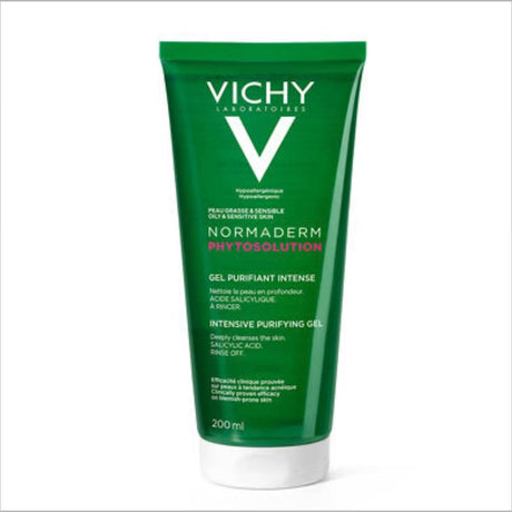 Vichy Normaderm Phytosolution Cleansing Gel 200ml – gently cleanses and refreshes skin
