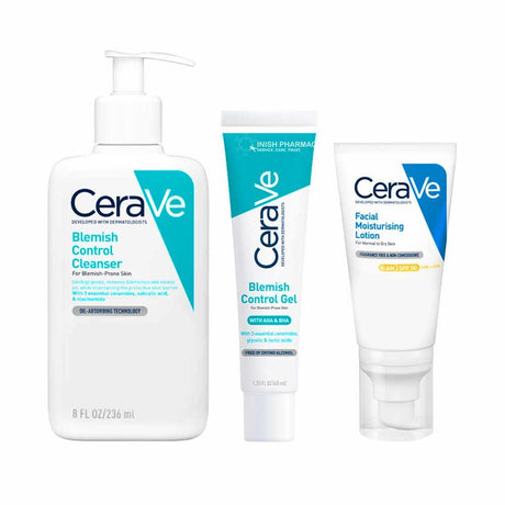 Cerave Blemish Control Essentials Kit – helps clear and prevent acne breakouts
