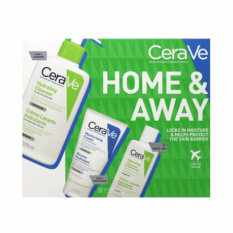 Cerave Home & Away Giftset – ceramides to restore the skin barrier