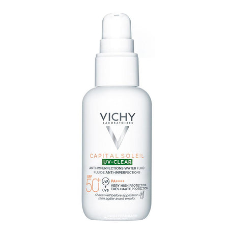 Vichy Capital Soleil UV-Clear SPF50 40ml – broad-spectrum SPF for daily sun protection