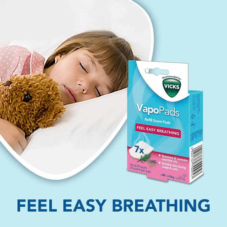 Vicks VapoPads Refill Scent Pads Rosemary & Lavender 7 Pack