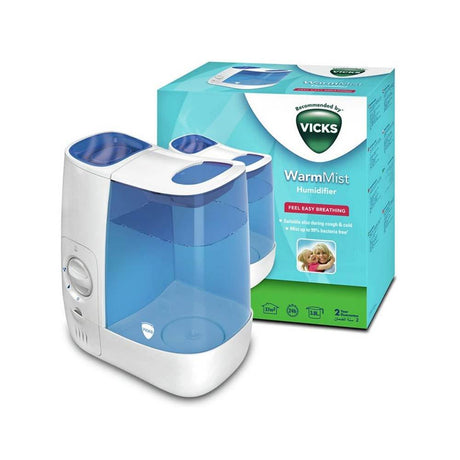 Vicks Warm Mist Humidifier – relieves nasal congestion and sinus pressure