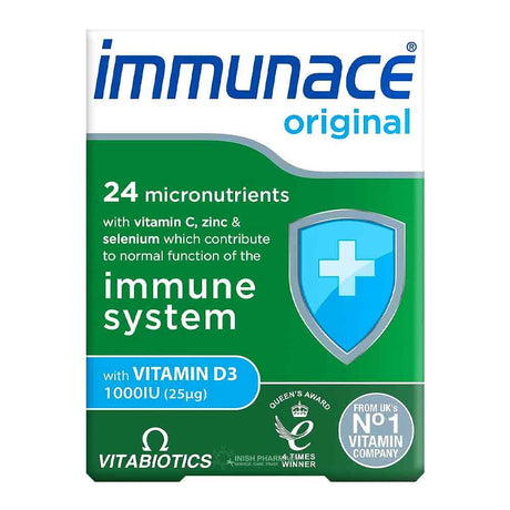 Vitabiotics Immunace Original 30 Tablets – key nutrients to support a healthy immune system