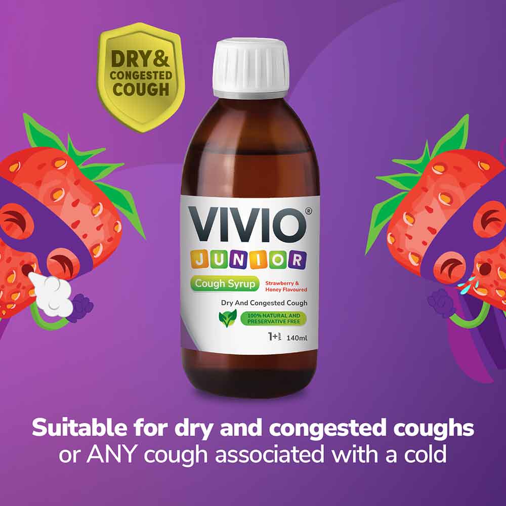 Vivio Junior Cough Syrup 140ml