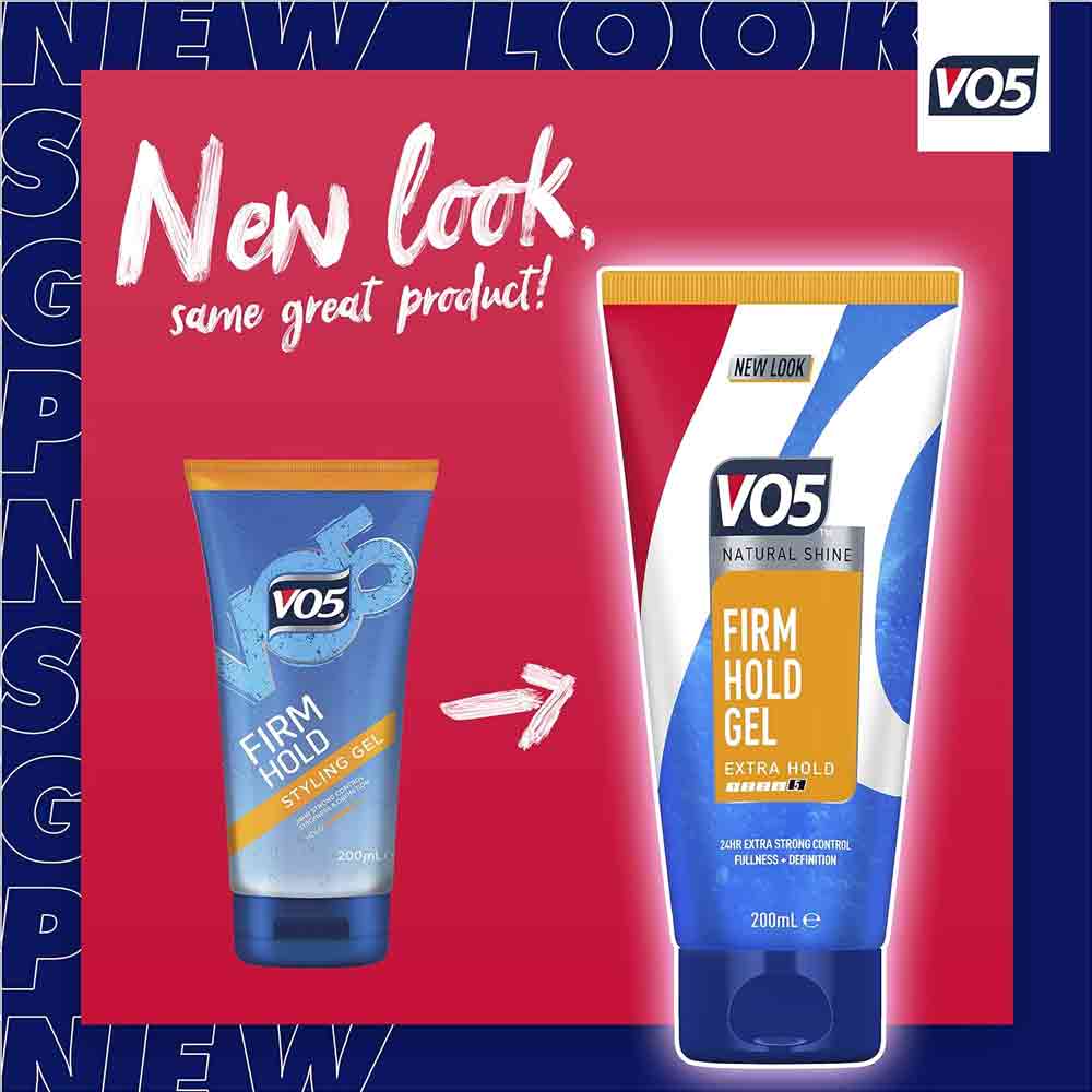 VO5 Firm Hold Styling Gel 200ml
