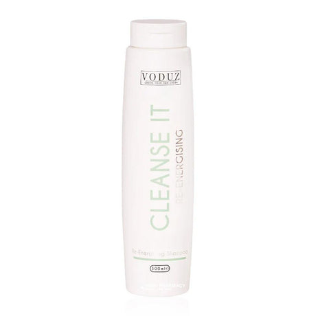 Voduz Cleanse It Re-Energising Shampoo 300ml – gently cleanses and nourishes all hair types