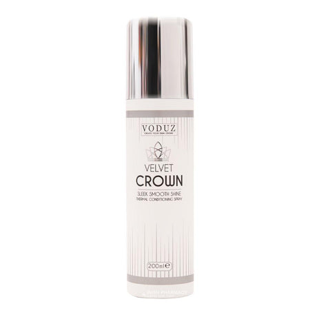 Voduz Velvet Crown Thermal Conditioning Spray 200ml – for versatile, long-lasting hair styling