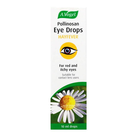 A. Vogel Pollinosan Hayfever Eye Drops 10ml – provides targeted hayfever and allergy relief