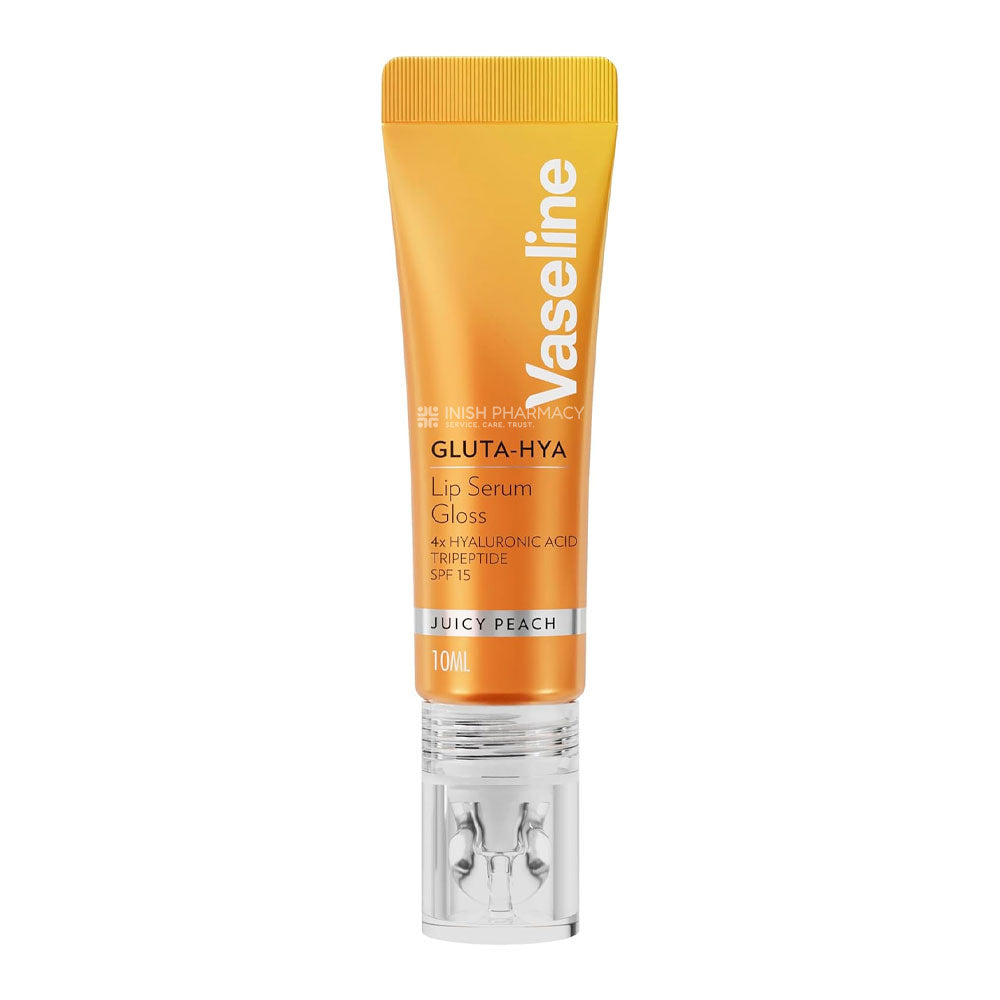 Vaseline GLUTA-HYA Serum Gloss Tinted Lip Care Juicy Peach 10ml