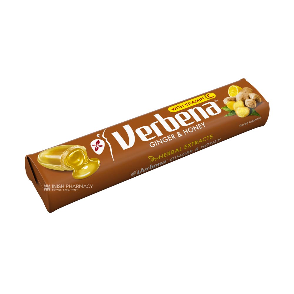 Verbena Ginger & Honey With Vitamin C 32g – vitamin C to support a healthy immune system