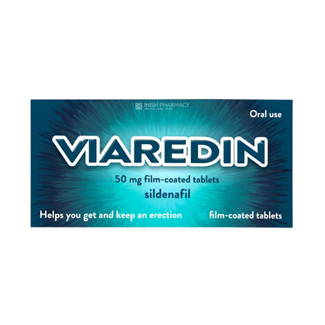 Viaredin 50mg Sildenafil Tablets 8 Pack – a clinically proven treatment for erectile dysfunction