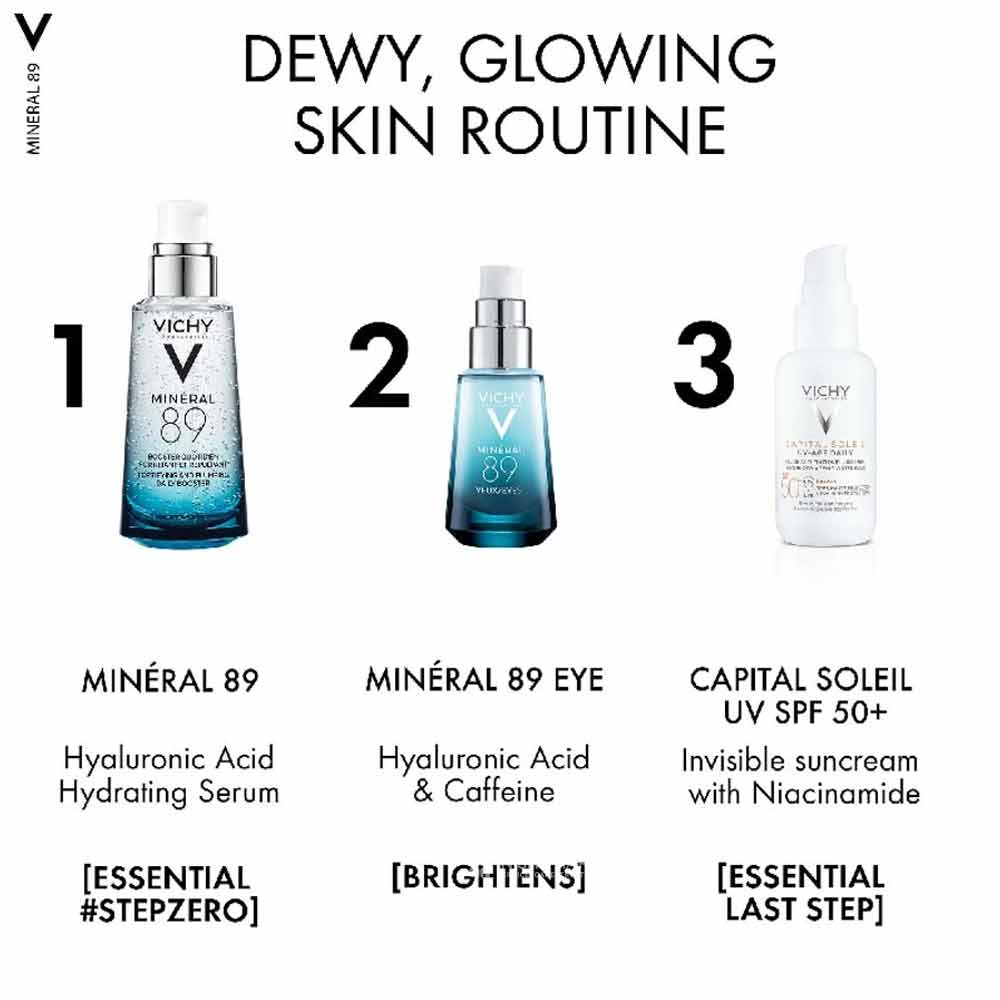 Vichy Mineral 89 Hyaluronic Acid Hydration Booster Serum 75ml
