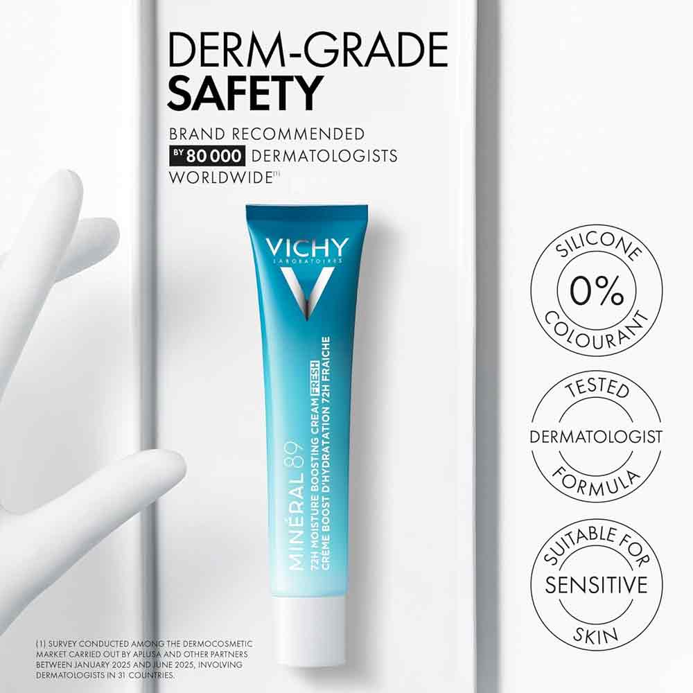 Vichy Mineral 89 Moisture Boost 72 Hour Cream 40ml
