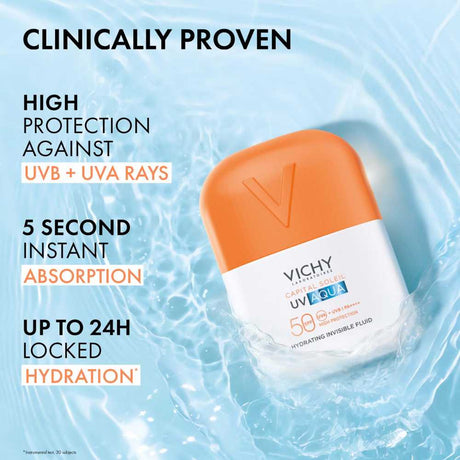 Vichy Capital Soleil UV Aqua Fluide Invisible Hydratant SPF50 50ml