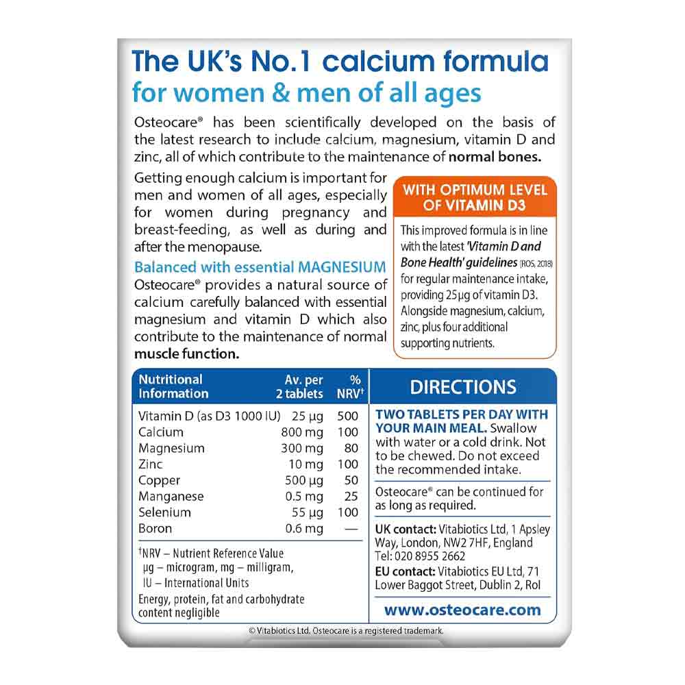 Vitabiotics Osteocare Original 30 Pack
