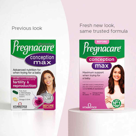 Vitabiotics Pregnacare Conception Max 84 Pack