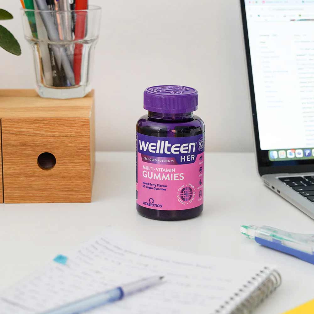 Vitabiotics Wellteen Her Gummies Mixed Berry 60 Pack