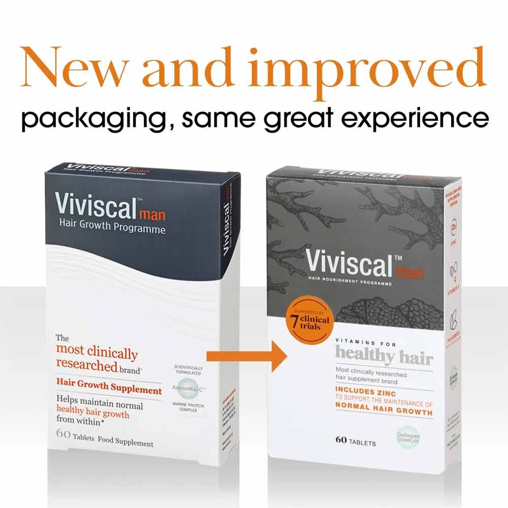 Viviscal Man Hair Growth Programme 60 Tabs