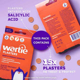 Wartie Wart & Verucca Remover Plasters 15 Pack