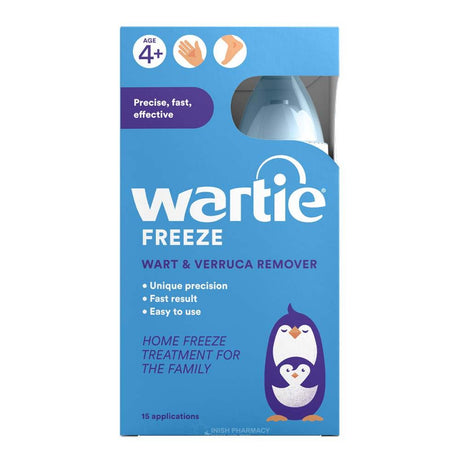 Wartie Freeze Wart & Verruca Remover 50ml – effectively treats and removes warts and verrucas