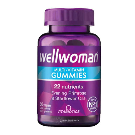 Vitabiotics Wellwoman Multi-Vitamin Gummies 60 Pack – a daily multivitamin tailored for women's health