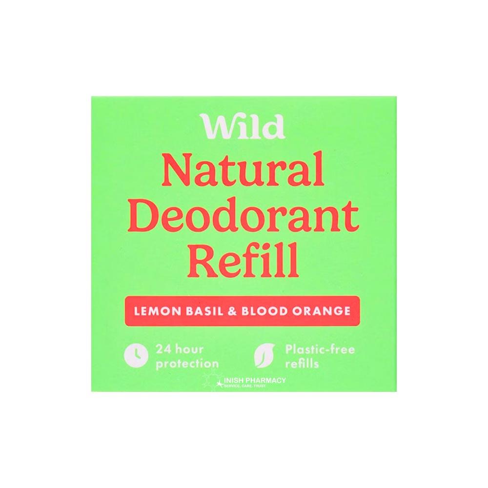 Wild Natural Deodorant Lemon Basil & Blood Orange Refill
